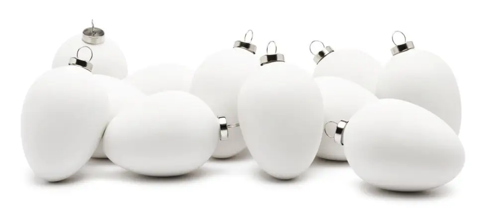 Œufs à suspendre, 12 pièces Authentique