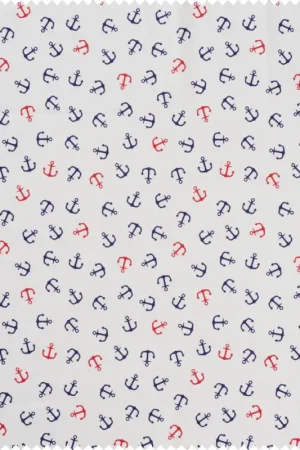 Bon Marché Tissu au mètre « Ancre »