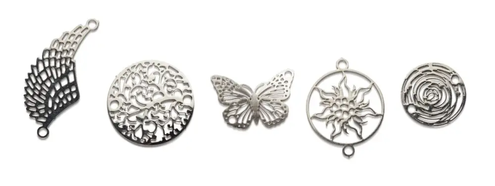 Achat Immédiat Connecteurs pour bracelets VBS, plats, 5 pc.