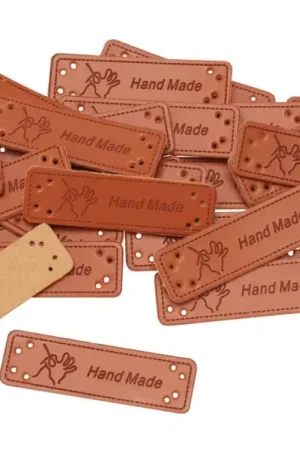 Étiquettes à coudre VBS « Handmade », 25 pc. Populaire