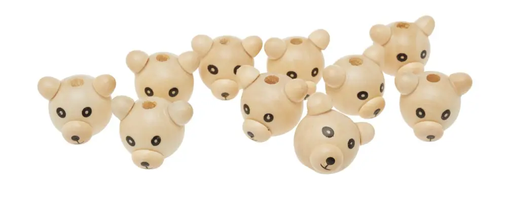 Achetez Aujourd'hui Têtes en bois VBS « Ours »