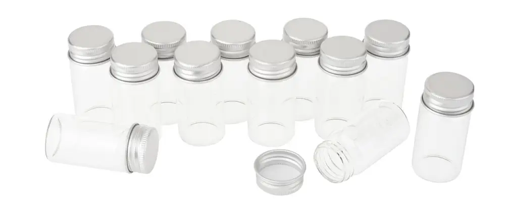 Nouvelle Collection Petits bocaux à bouchon à vis VBS, 12 pc.