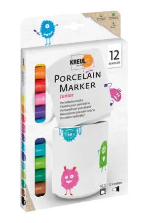 Jusqu'à Épuisement Des Stocks Porcelain Marker Junior KREUL, medium, set de 12