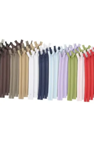 Top Vente Fermetures éclair VBS « Multicolore », 20 cm, 60 pc.