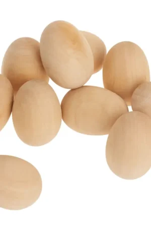 Meilleur Choix Œufs en bois VBS, 4 cm