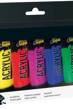 Usine Directe Peinture Solo Goya Acrylic, 20 ml, set de 8