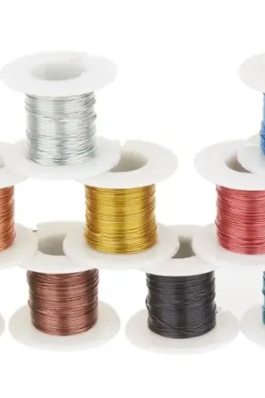Bobines de fil d'aluminium VBS « Couleur mix » set de 12 Acheter Direct