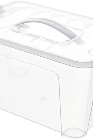 Boîte empilable avec couvercle VBS Jusqu'à Épuisement Des Stocks