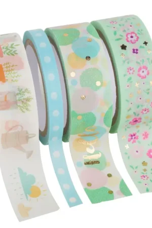 Certifié Set de washi tapes « Hot foil Spring »