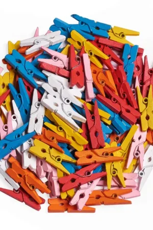 Commander Vite Mini-pinces en bois VBS « 2 cm », 100 pc.