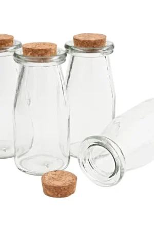 Soldes Bouteille en verre VBS, bouchon liège