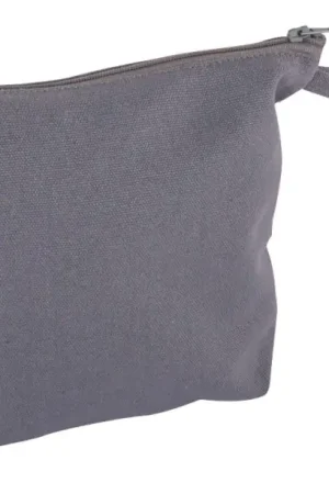 Meilleur Prix Trousse de toilette à fermeture éclair, 22 x 17 cm, Gris