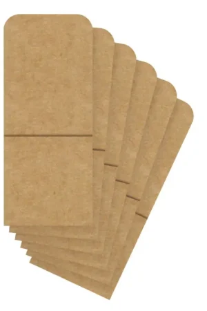Pochettes à couverts « Kraft », 6 pc. Must-Have