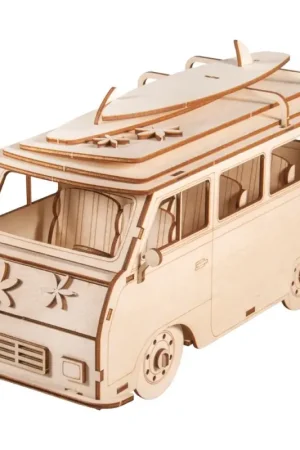 Bon Marché Kit de construction en bois « Van »