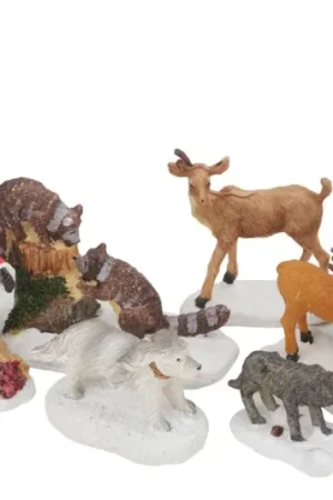 Miniatures VBS « Noël dans la forêt », 11 pc. Promotion