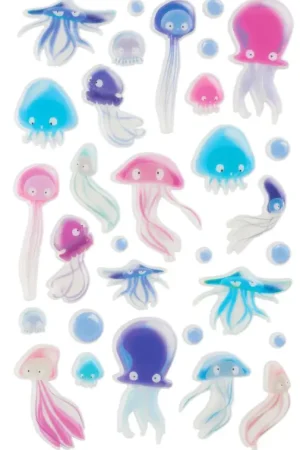 Stickers époxy « Méduses » Solde