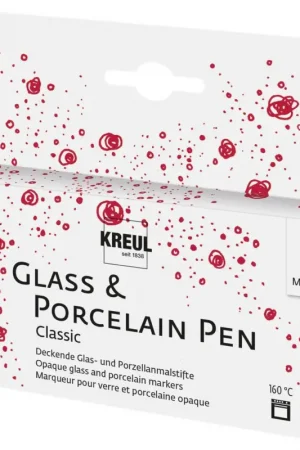 Acheter Direct Glass & Porcelain Pen - Classic KREUL, fine, set de 4