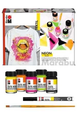 Commander Maintenant Set Marabu « Textil Neon »
