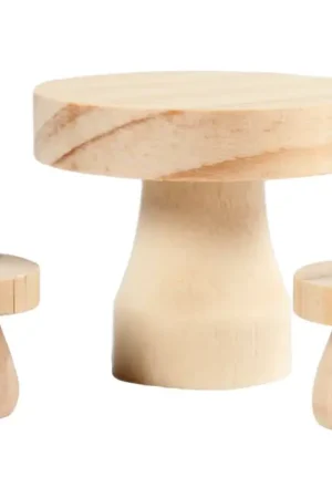 Table et tabourets miniatures Certifié