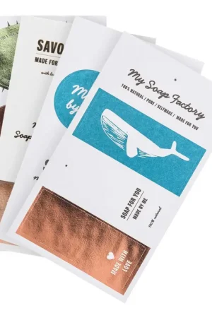 Stickers pour savon « Hygge » Prix Bas