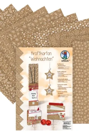 Réduction Carton kraft « Noël »