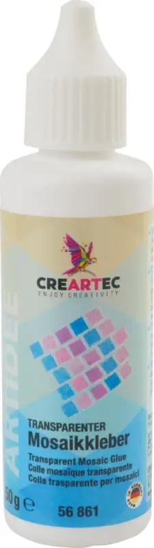 Achat Immédiat Colle mosaïque transparente