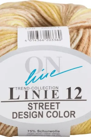 Prix Cassé Laine ONline « Street Design Color », ligne 12, 50 g, env. 210 m