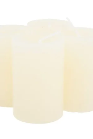 Must-Have Bougies Marble, teintées dans la masse, 90 x 58 mm, 4 pc.