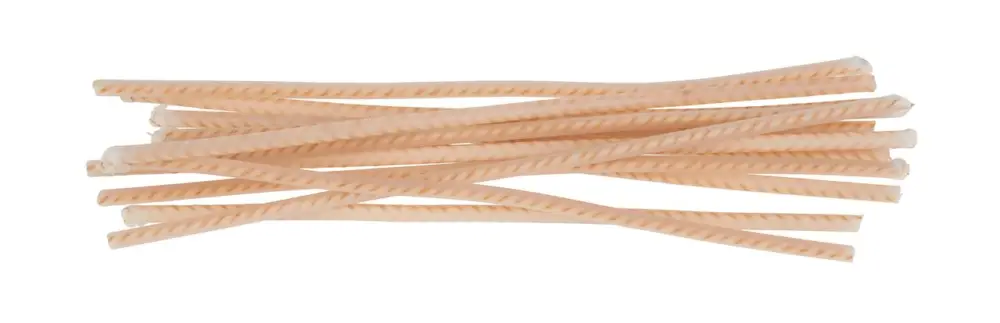 Bon Plan Mèches à bougie, cirées, 10 pc.