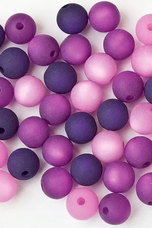 Mélange de perles polaris, 8 mm, 45 pc. Prix Promo