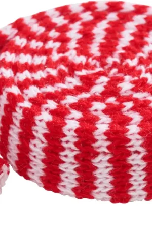 Manchon tricot bicolore, l 3 cm x L 100 cm Pas Cher