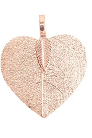 Pendentif « Feuille en filigrane » Bon Marché