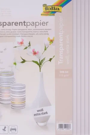Top Vente Papier transparent, 10 feuilles