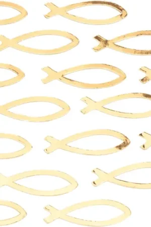 Accessoires déco en papier « Poissons » Expédition Rapide