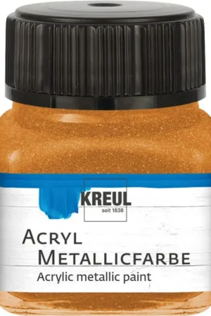 Peinture acrylique métallisée, 20 ml Paiement Sécurisé