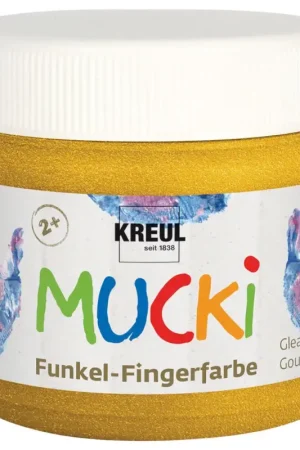 Peinture au doigt étincelante MUCKI, 150 ml Meilleur Prix