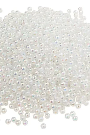 Top Vente Perles VBS « Transparent irisé », 250 g