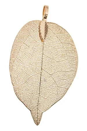 Offre Du Jour Pendentif « Feuille oblongue »