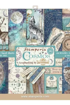 Bloc de scrapbooking "Cosmos" Meilleur Prix