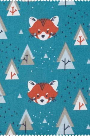 Tissu coton au mètre « Little Fox » Nouveauté