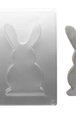 Solde Moule « Famille Lapin », 2 empreintes