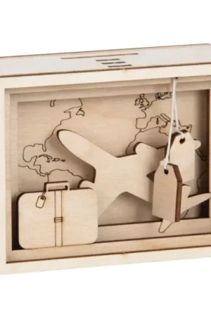 Offre Spéciale Kit de construction en bois tirelire « Journey »