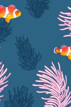 Serviette « Poissons-clowns » Meilleure Vente