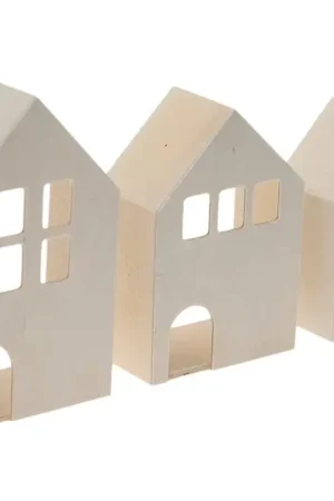 Prix Bas Maisonnettes en bois 3D, set de 3