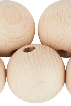 Paiement Sécurisé Perles en bois VBS « Ø 40 mm »