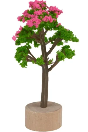 Arbre en fleurs miniature, env. H 5,5 cm Remise