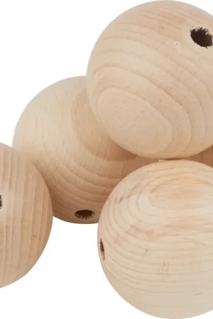 Perles en bois VBS « Ø 50 mm » Certifié