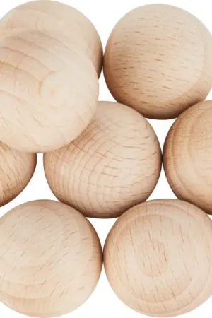 Affaire À Saisir Perles en bois non percées VBS « Ø 20 mm »