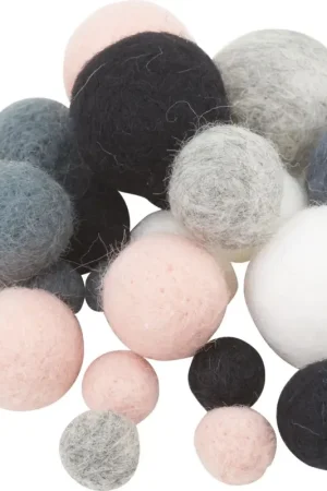 Offre Du Jour Boules en feutrine, 25 pc.