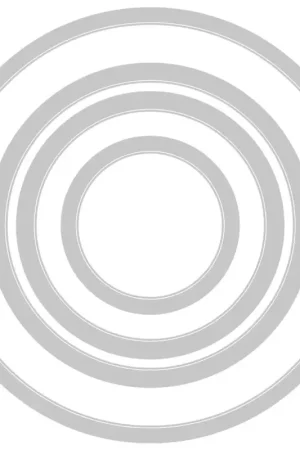 Gabarit d’estampe Sizzix Framelits « Cercles » Prix Réduit